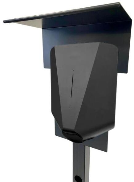 Doppelladesäule DUO passend für Easee Wallbox mit Dach | Doppel-Stele | Doppel-Standsäule - Easee