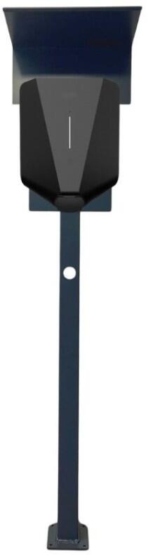 Ladesäule passend für Easee Wallbox mit Dach | Stele | Standsäule - Easee Wallbox Standsäule