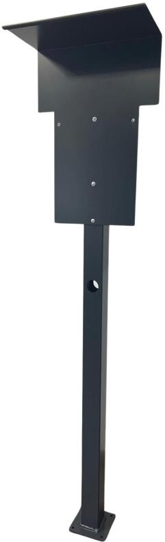 Ladesäule passend für E.ON eBox und Innogy / Compleo eBox Wallbox mit Dach | Stele | Standsäule -