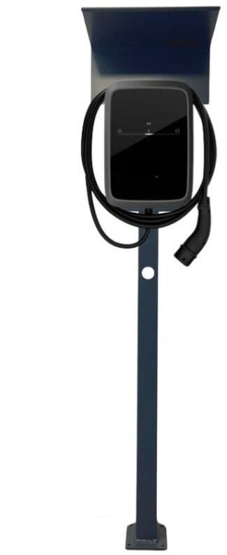 Ladesäule passend für Elli Charger 2 VW Audi Skoda Seat Cupra Wallbox mit Dach | Stele | Standsäule 