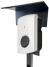 Ladesäule passend für Alfen Eve Single S-Line Wallbox mit Dach Stele Standsäule