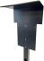 Ladesäule passend für E.ON eBox und Innogy / Compleo eBox Wallbox mit Dach | Stele | Standsäule -